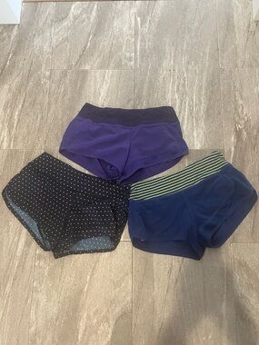 3-pk rabbit running shorts bundle